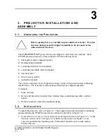 Preview for 16 page of Christie P35GPS-AT Operating Instructions Manual