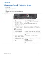 Christie Phoenix Quad-T Quick Start preview