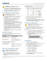 Предварительный просмотр 7 страницы Christie Power Rack Product Safety Manual