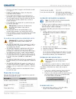 Предварительный просмотр 10 страницы Christie Power Rack Product Safety Manual