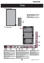 Предварительный просмотр 8 страницы Christie QuadHD84-P Quick Start Manual