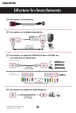 Preview for 33 page of Christie QUADHD84 Quick Start Manual