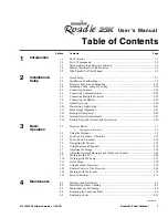 Предварительный просмотр 1 страницы Christie Roadie 25K User Manual