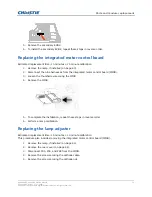 Preview for 72 page of Christie Roadie 4K35 Service Manual