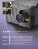 Предварительный просмотр 1 страницы Christie Roadster S+12K Brochure & Specs