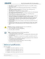 Предварительный просмотр 9 страницы Christie Secure II SUHD553-L User Manual