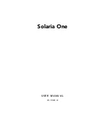 Preview for 3 page of Christie Solaria One User Manual