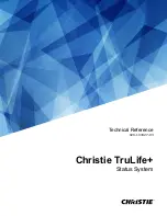 Preview for 1 page of Christie TruLife+ Technical Reference