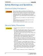 Предварительный просмотр 12 страницы Christie TVC-700 User Manual