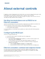 Предварительный просмотр 4 страницы Christie UHD654-X-HR Technical Reference