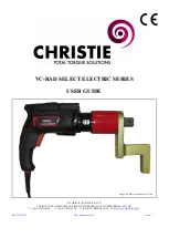 Предварительный просмотр 1 страницы Christie VC-RAD 14 Select User Manual