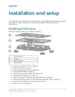 Предварительный просмотр 17 страницы Christie Velvet Apex A2L Series Installation And Setup Manual