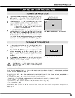 Предварительный просмотр 19 страницы Christie VIVID 38-VIV205-01 User Manual