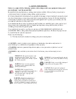 Предварительный просмотр 3 страницы Christie WCA4TM Operator'S Instruction Manual