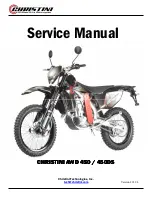 Christini AWD 450 Service Manual предпросмотр