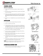 Предварительный просмотр 19 страницы Christini AWD 450 Service Manual