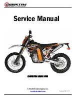 Preview for 1 page of Christini AWD KTM Service Manual