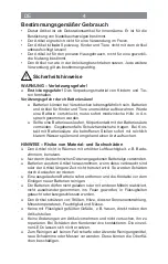 Предварительный просмотр 4 страницы Christmaxx 04491 Operating Instructions Manual