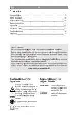 Предварительный просмотр 8 страницы Christmaxx 04491 Operating Instructions Manual