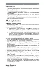 Предварительный просмотр 9 страницы Christmaxx 04491 Operating Instructions Manual