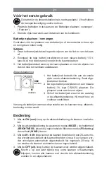 Предварительный просмотр 21 страницы Christmaxx 04491 Operating Instructions Manual