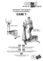 Christopeit Sport 1828 Assembly And Exercise Instructions preview