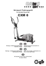 Christopeit Sport CXM 6 Assembly And Exercise Instructions preview