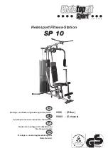 Christopeit Sport Heimsport Fitness-Station SP 10 Assembly And Exercise Instructions preview