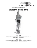 Preview for 1 page of Christopeit Sport Twist'n Step Pro 98622 Assembly And Exercise Instructions