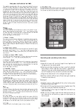 Preview for 14 page of Christopeit Sport WP1000 Manual