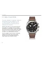 Предварительный просмотр 3 страницы Christopher Ward C11 MSL Owner'S Manual