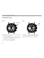 Предварительный просмотр 9 страницы Christopher Ward C3 Malvern
Chronograph Mk III Owner'S Handbook Manual