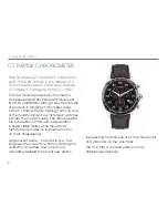 Preview for 3 page of Christopher Ward C30 MALVERN CHRONOMETER Owner'S Handbook Manual