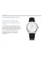 Предварительный просмотр 3 страницы Christopher Ward C5 Malvern Quartz mk II Operating Instructions Manual