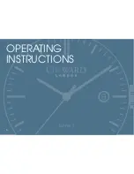 Предварительный просмотр 7 страницы Christopher Ward C5 Malvern Quartz mk II Operating Instructions Manual