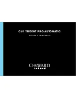 Предварительный просмотр 1 страницы Christopher Ward C61 Trident PRO AUTOMATIC Owner'S Handbook Manual