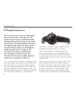 Preview for 2 page of Christopher Ward C7 Rapide Automatic Introduction & Using Manual