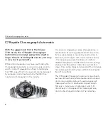 Предварительный просмотр 3 страницы Christopher Ward C7 Rapide ChronographAutomatic Owner'S Handbook Manual