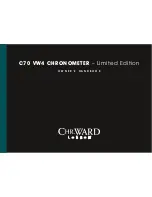 Christopher Ward C70 VW4 Limited edition Owner'S Handbook Manual предпросмотр