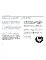 Предварительный просмотр 5 страницы Christopher Ward C70 VW4 Limited edition Owner'S Handbook Manual