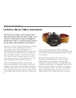 Preview for 7 page of Christopher Ward C8 Birkin's Blower TMB Owner'S Handbook Manual