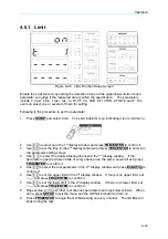 Предварительный просмотр 45 страницы Chroma 66203 User Manual