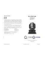 Chroma AutoLED II Quick Start Manual предпросмотр