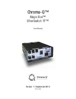 Предварительный просмотр 1 страницы Chroma EtherSwitch 7F User Manual