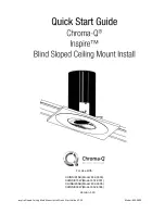 Chroma Inspire CHINSIK15B Quick Start Manual предпросмотр