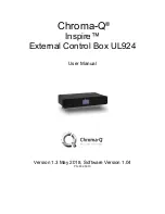 Предварительный просмотр 1 страницы Chroma Inspire UL924 User Manual