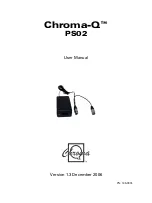 Chroma PS02 User Manual предпросмотр