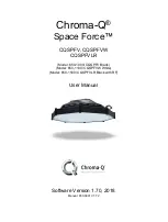 Предварительный просмотр 1 страницы Chroma Space Force 650-1000/CQSPFV Series User Manual