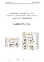 ChromaCon Contichrom CUBE 100 System Manual предпросмотр