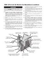 Предварительный просмотр 3 страницы Chromalox CXH-A-03 Installation And Operation Instructions Manual